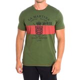La Martina Majice s kratkimi rokavi TMRE31-JS206-03175 Zelena | Shoptok.si
