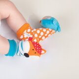BBLÜV Düo nogavičke z ropotuljico Owl / Fox 2 kos | Shoptok.si