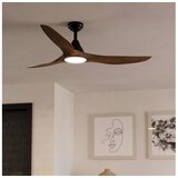 Eglo 35113 - LED plafonski ventilator PORTSEA LED/19W/230V, prečnika 132 cm, braon, sa daljinskim upravljačem Cene