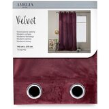 Restilo Rdeča zavesa AmeliaHome Velvet, 140 x 270 cm | Shoptok.si