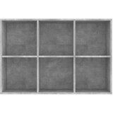 Ormarić Knjižna omara/komoda betonsko siva 66x30x97,8 cm iverna plošča, (20622921) | Shoptok.si