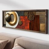 WALLXPERT LAC089-150 Multicolor Decorative Framed MDF Painting | Eponuda.com