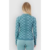Mons Royale Ascender Merino Funkcijska majica light teal / jasper Slike