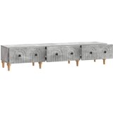 TV ormar Betonska siva 147 x 34,5 x 30 cm Konstruirano drvo | Eponuda.com