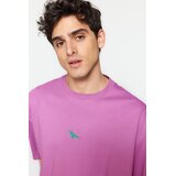 Trendyol Muška majica Tmnss23Ts00243, Ljubičasta | Eponuda.com