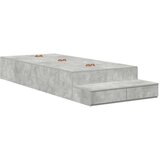  postelja z dodatnim prostorom za shranjevanje Betonsko siva, (22103232) | Shoptok.si