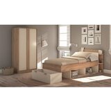 Marckeric Bela/naravna postelja v hrastovem dekorju s prostorom za shranjevanje brez letvenega dna 90x200 cm Albo – | Shoptok.si
