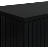  Konzolna stolica Crna 155 x 29 x 74 cm Konstrukcijsko drvo | shoptok.hr