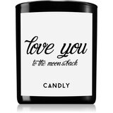 Candly & Co. Love you to the moon and back dišeča sveča 250 g | Shoptok.si