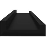 Zidne police 4 kom crne 60 x 9 x 3 cm | shoptok.hr