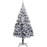 vidaXL Umestno božično drevo med 300 LED Zelena 240 x 150 cm | Shoptok.si
