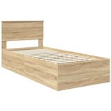  Okvir za krevet s uzglavljem Sonoma hrast 90 x 190 cm - sonoma hrast 90 x 190 cm | shoptok.hr