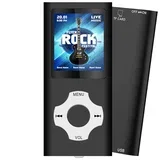 Prenosni mini MP3 predvajalnik - črne barve - vključuje bralnik kartic, kabel za slušalke, (5000141481)