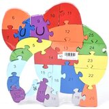Magic Toys Slon drvene puzzle | shoptok.hr