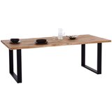 James Wood Jedilna Miza Wood, Hrast, Masivno, 220x100 | Shoptok.si