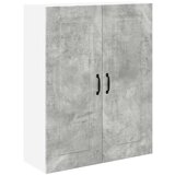 vidaXL Stenska kuhinjska omarica Betonsko siva 80 x 31 x 100 cm | Shoptok.si