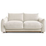 Bobochic Paris Kremno bela raztegljiva sedežna garnitura 214 cm Ernest – | Shoptok.si
