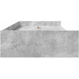  Krevetna konstrukcija s ladicama Betonski sivi 90 x 200 cm | shoptok.hr