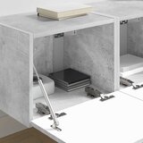 TV zidni ormar 2 pcs Beton 39 x 31 x 29,5 cm Konstruirano drvo | shoptok.hr