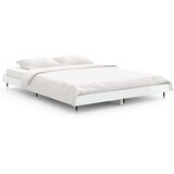  Za krevet visoki sjaj bijeli 140x190 cm konstruirano drvo | shoptok.hr