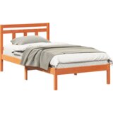  Konstrukcija postelje Rjava 90 x 200 cm Masivno borovo les, (5000127078) | Shoptok.si
