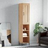 vidaXL Visoka omara sonoma hrast 34,5x34x180 cm inženirski les | Shoptok.si