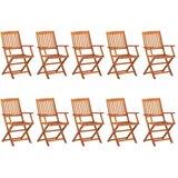  11-dijelni vrtni blagovaonski set 220x90x75 cm bagremovog drva | shoptok.hr