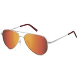 Polaroid Junior PLD8015/N GHP/OZ Polarized ONE SIZE (52) Srebrna/Rdeča Cene