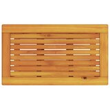  Bocni stol Prirodna nafta 70 x 40 x 45 cm Čvrsto drvo akacije | shoptok.hr