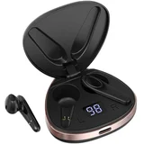 Bluetooth 5.1 bežične slušalice i power bank LCD crni Deep Bass