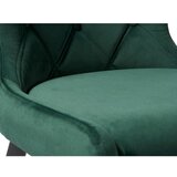 Unique Furniture Zelena baršunasta blagovaonska stolica Granby – | shoptok.hr