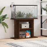 vidaXL Stojalo za akvarij rjavi hrast 80x35x60 cm inženirski les Cene