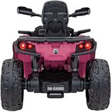 Quad Štirikolesnik na akumulator Can-Am Outlander ATV 4x4 200W - roza | Shoptok.si