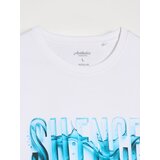 Sinsay Pamučna majica s printom | shoptok.hr