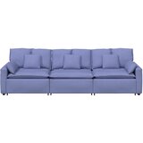 Modularna sofa s jastucima, traperice plave boje | Shoptok.si