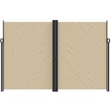  Zložljiva stranska tenda bež 220x600 cm | Shoptok.si