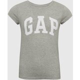 GAP Gray girly T-shirt with logo Cene