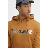 Timberland Pulover moški, rjava barva, s kapuco, TB0A5UKKP471