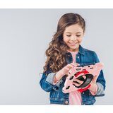 NIKCORP Ovitek za iPad Mini 6 8.3" s 360° vrtljivim stojalom, držalom za pisalo in ročajem, troslojna zaščita, odporen na udarce, roza, (5000139090) | Shoptok.si