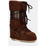 Moon Boot Čizme za snijeg MB ICON FLEECE boja: smeđa, 80D1403080 M004 Cijene