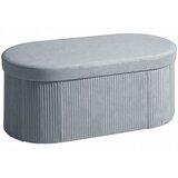 HOMCOM sedežna klop poliester 76D x 38Š x 35V cm Temno siv, (5000242468) | Shoptok.si