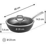 Tescoma Aluminijska tava s neprijanjajućom površinom ø 28 cm President – | shoptok.hr