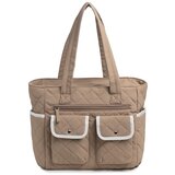 INF Ženska torbica z več žepi za potovanja in vsakodnevno uporabo Brown, (21835812) | Shoptok.si