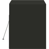 vidaXL Zidni TV ormarić s LED svjetlima crni 80x31x38 cm | shoptok.hr