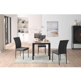 MID.YOU STOL, kovina, tekstil antracit, črna | Shoptok.si