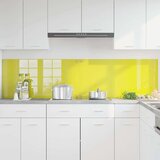 vidaXL Zaščita za kuhinjo 2 pcs Rumena 100 x 50 cm kaljeno steklo | Shoptok.si