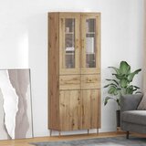  Highboard 2 kom. Umjetnički hrast 69,5 x 34 x 180 cm | shoptok.hr