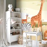 Foto tapeta - Animals From Jungle Vector Illustration 98x70 Samoljepljiva | shoptok.hr