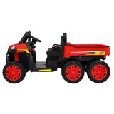 Ramiz Otroški kmetijski električni avto RIDER 6X6 2x12V rdeča | Shoptok.si