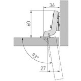 Gtv šarka puno koljeno Ø35+podloška bez euro vijaka CN-07 | Eponuda.ba